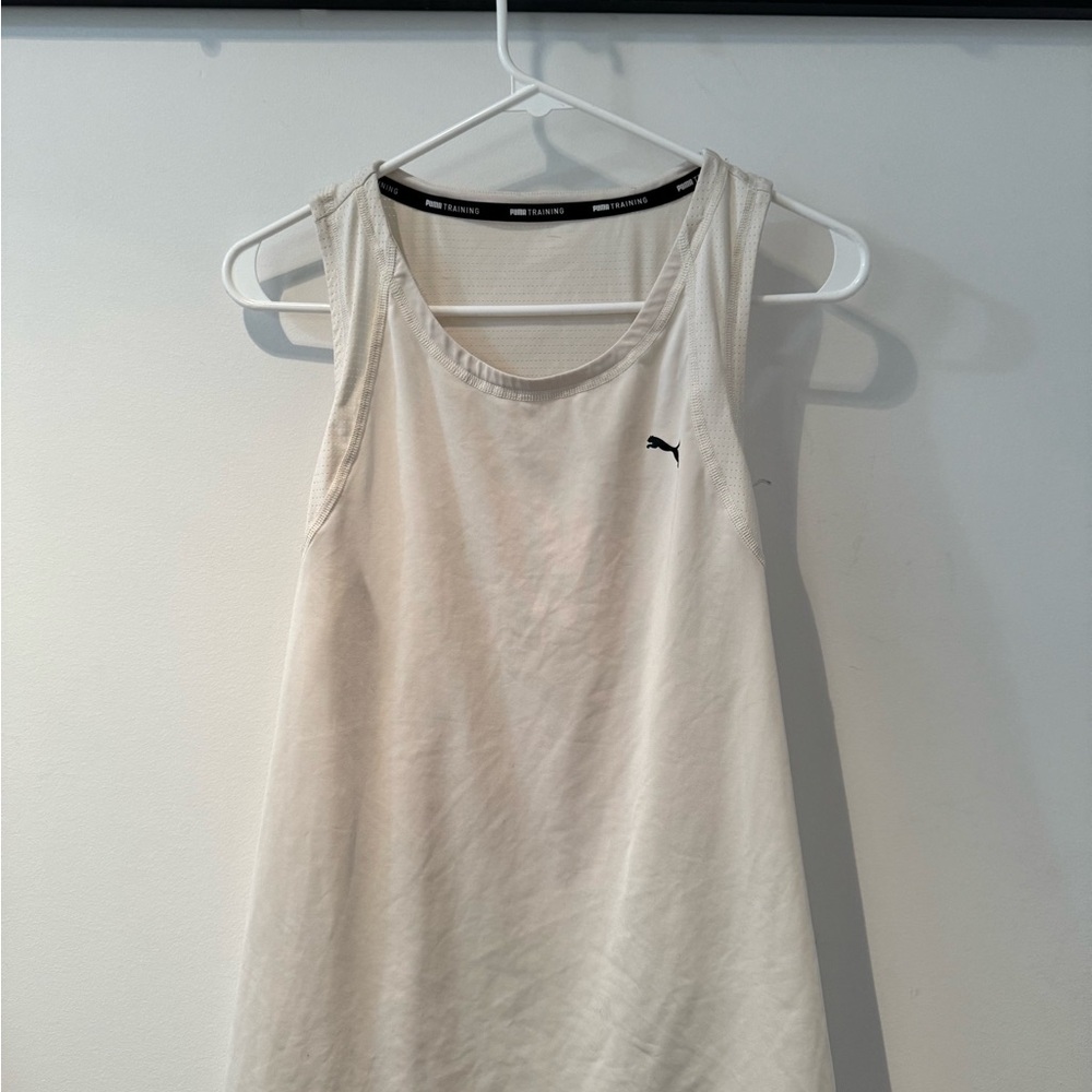 Puma Women's Classic White Tank Top